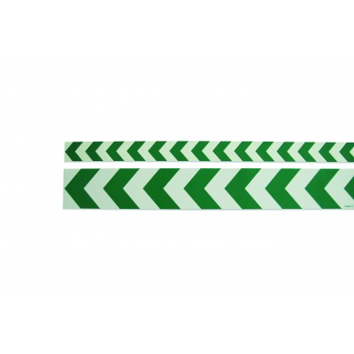 Markeringsstrip richtingspijl groen