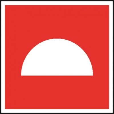 Brandbestrijdingsmiddelen pictogram