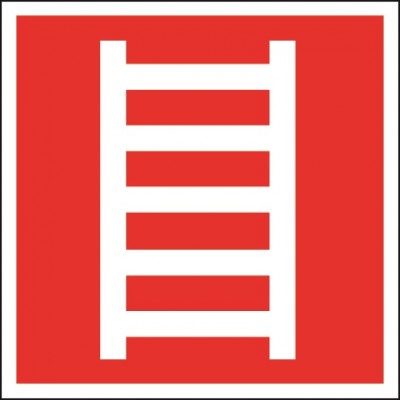 Brandladder pictogram
