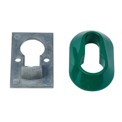 Cilinder bevestiging voor GfS Exit Control zwenk, RAL 6029