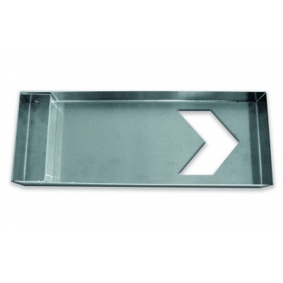 Pijl sjabloon aluminium