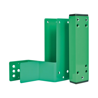Combinatie montage hulpstuk, 8cm, DIN L, fluorescerend