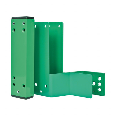 Combinatie montage hulpstuk, 8cm, DIN R, RAL 6029