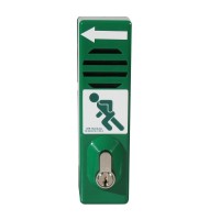 GfS Exit Control with profile cylinder, green