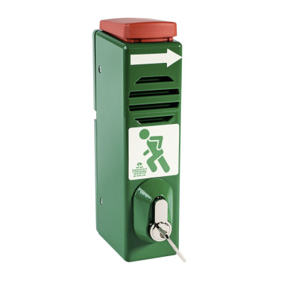 GfS Exit Control PRAXIS met vooralarm, batterij bewaking en sabotage alarm