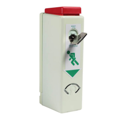 GfS Exit Control 179 met 95dB/1m alarm en vooralarm, fluorescerend