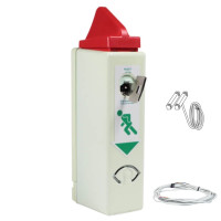 GfS Exit Control 1125 with permanent open contact for external power supply, fluorescent