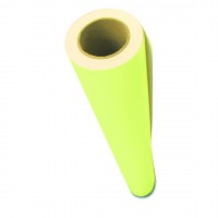 Fluorescerende PVC roll zelf bedrukbaar