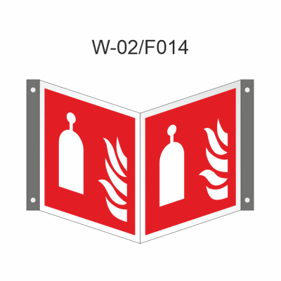 Ruimtelijk bord van afstandsbedieningsstation 150x150mm volgens ISO 7010 PLC - nalichtend bord 150 mcd